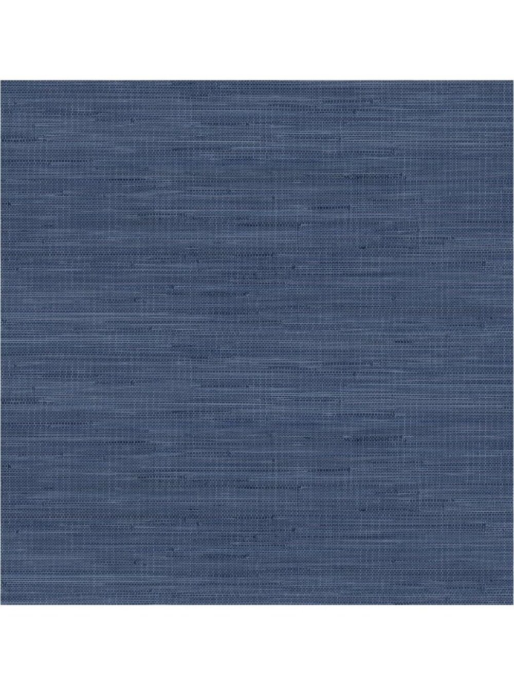 Classic Faux Grasscloth Peel and Stick Wallpaper - Navy Blue, Easy Application